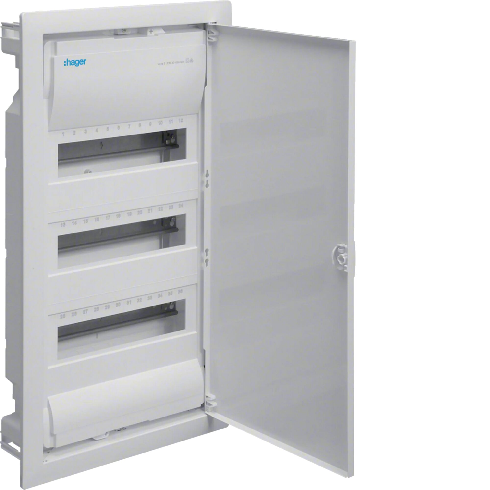 Geöffneter Sicherungskasten