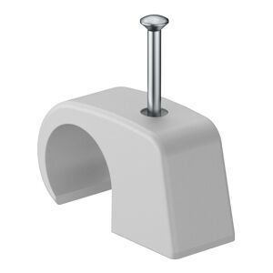 Haft-Clip lichtgrau 100 Stück
