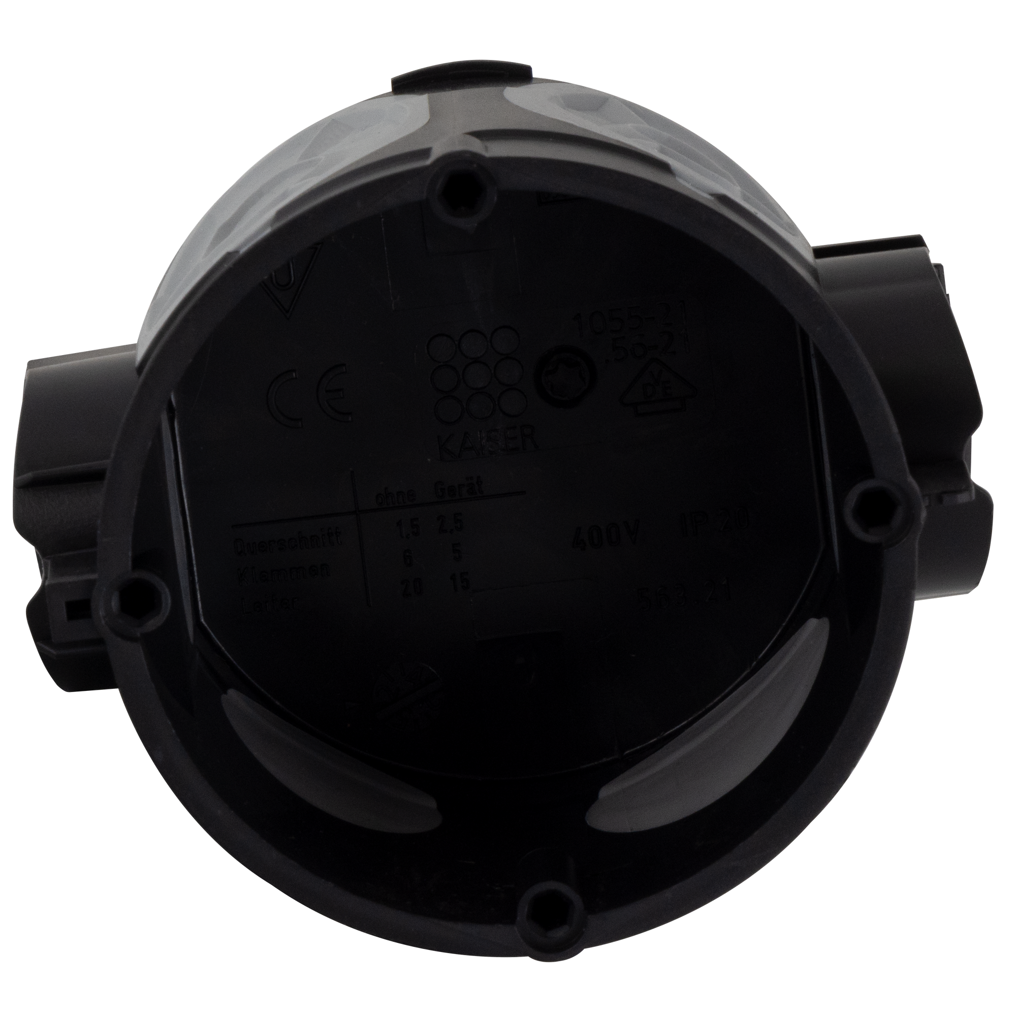 Schalterdose UP Ø 60 x 46 mm