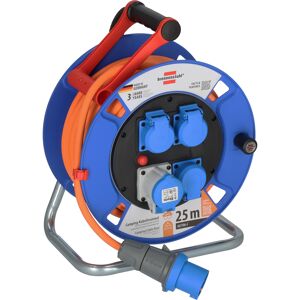 Camping-Kabeltrommel 'Garant' H07RN-F 3G2,5 blau 25 m