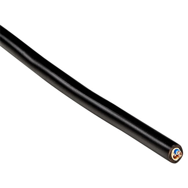 Bild von Erdkabel NYY-J3 x 1,5 schwarz 25 m