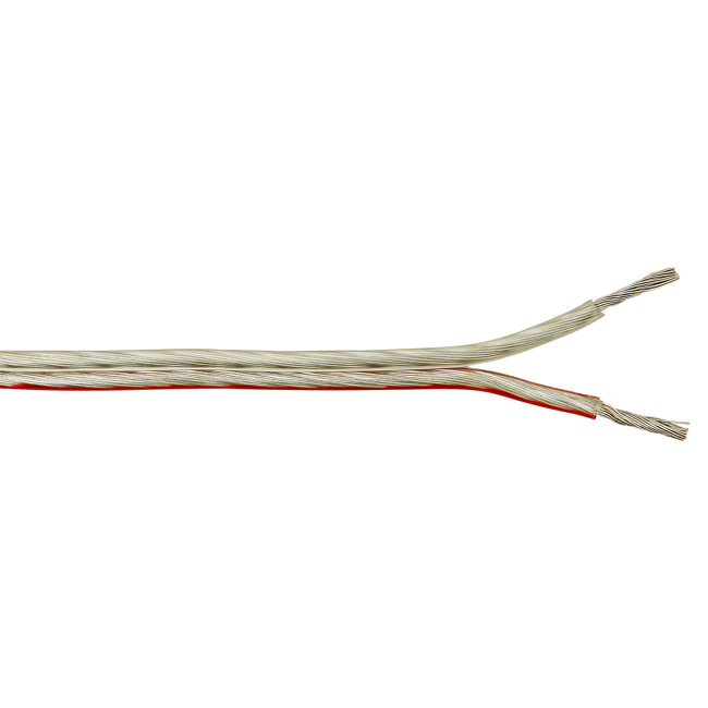 Bild von Lautsprecherleitung silbern 2 x 0,75 mm²