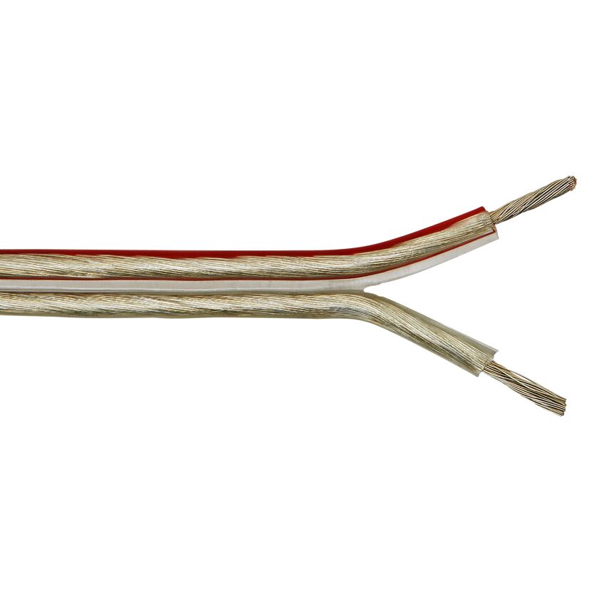Lautsprecherleitung silbern 2 x 1,5 mm²