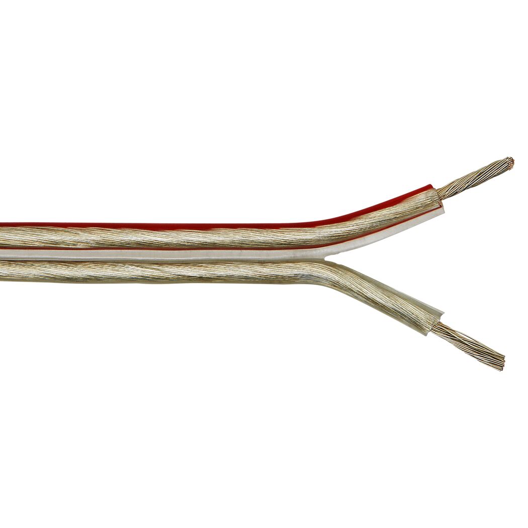 Lautsprecherleitung silbern 2 x 1,5 mm²