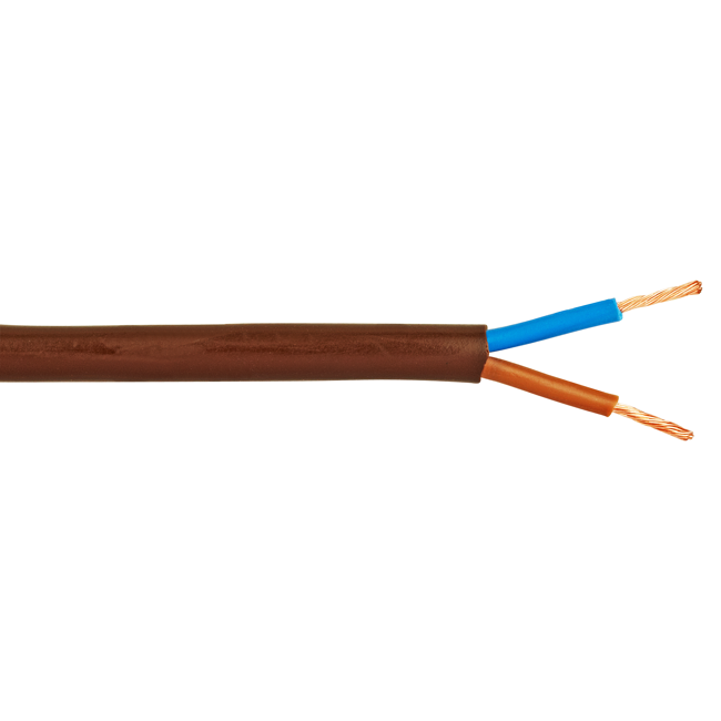 Bild von Schlauchleitung braun 2 x 0,75 mm²