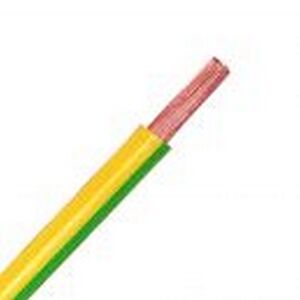 Aderleitung H07V-K 6 mm² grün/gelb