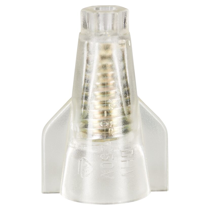 Dosenklemme transparent