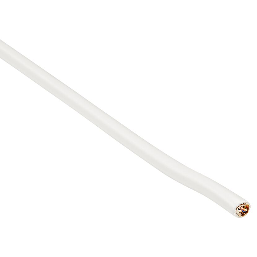Weißes fünfadriges NYM-J Kabel