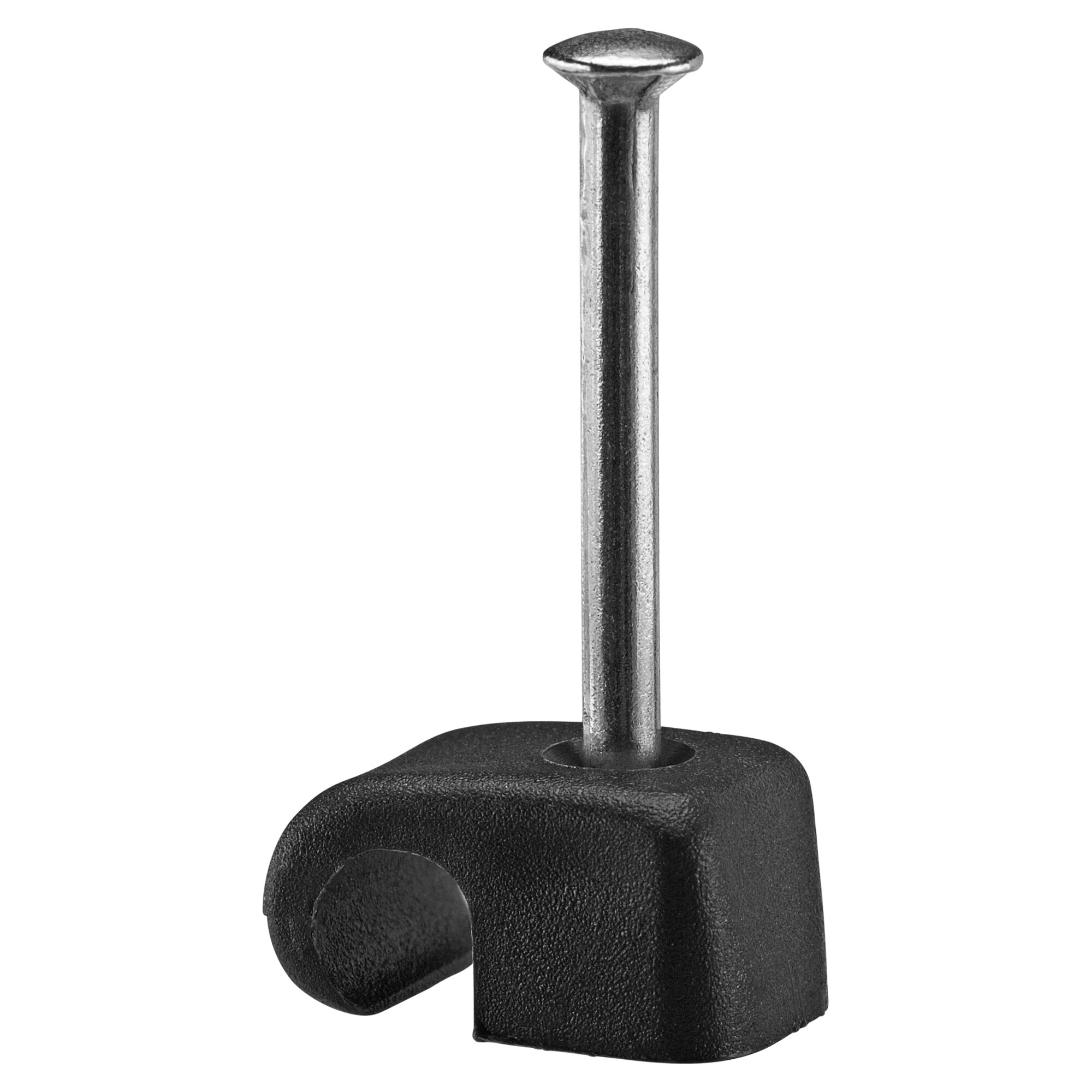 Schwarze Express-Schelle mit Nagel