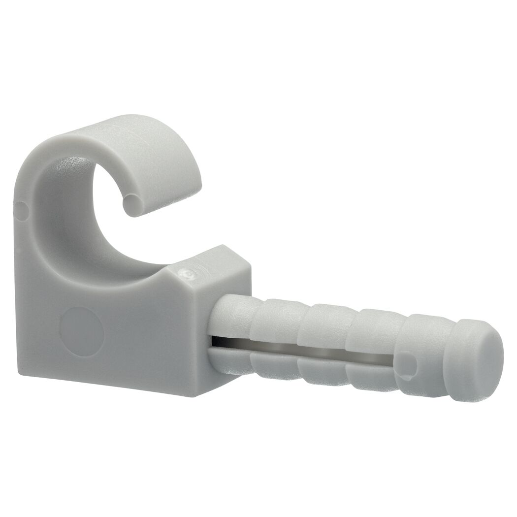 Graue Dübelschelle 9 mm