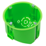 Hohlwanddose grün Ø 68 mm x 50 mm