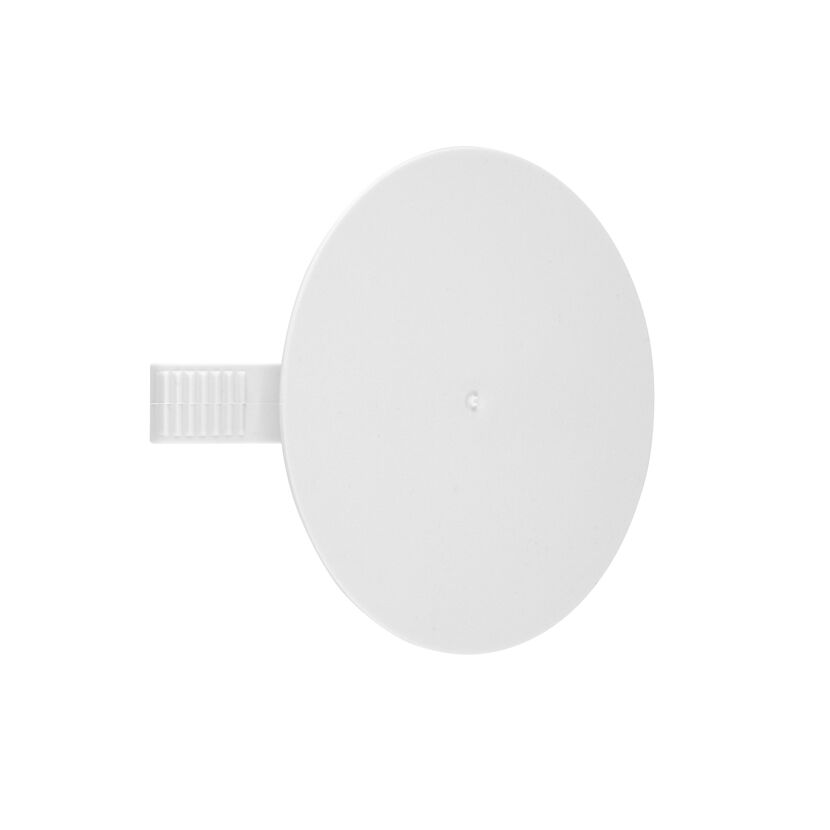 Dosendeckel Ø 68 mm für Schalterdose 60 mm weiß