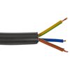 Schwarzes Erdkabel NYY-J 3x1,5 mm²
