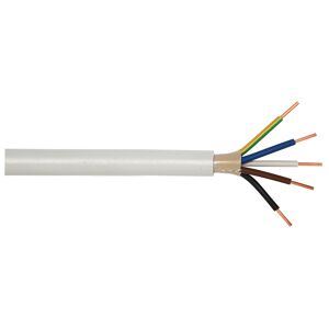 Feuchtraumleitung NYM 5 x 1,5 mm² grau Meterware
