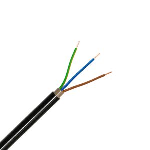 Erdkabel NYY-J 3 x 2,5 mm² schwarz Meterware