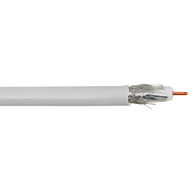 Bild von Koaxialkabel SAT weiß Ø 1,1 mm