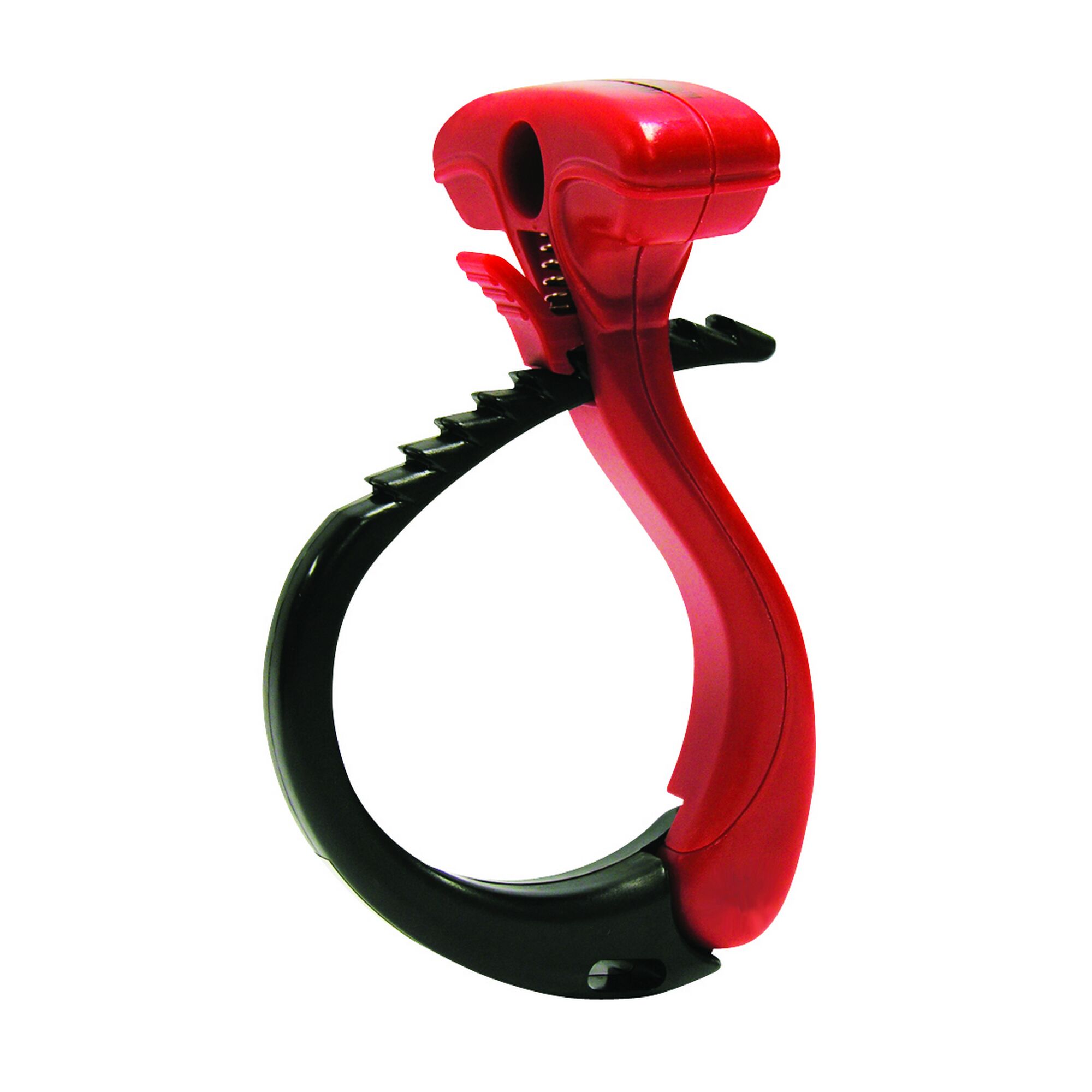 Schwarzer und roter Kabelbinder Cable Wraptor "S"