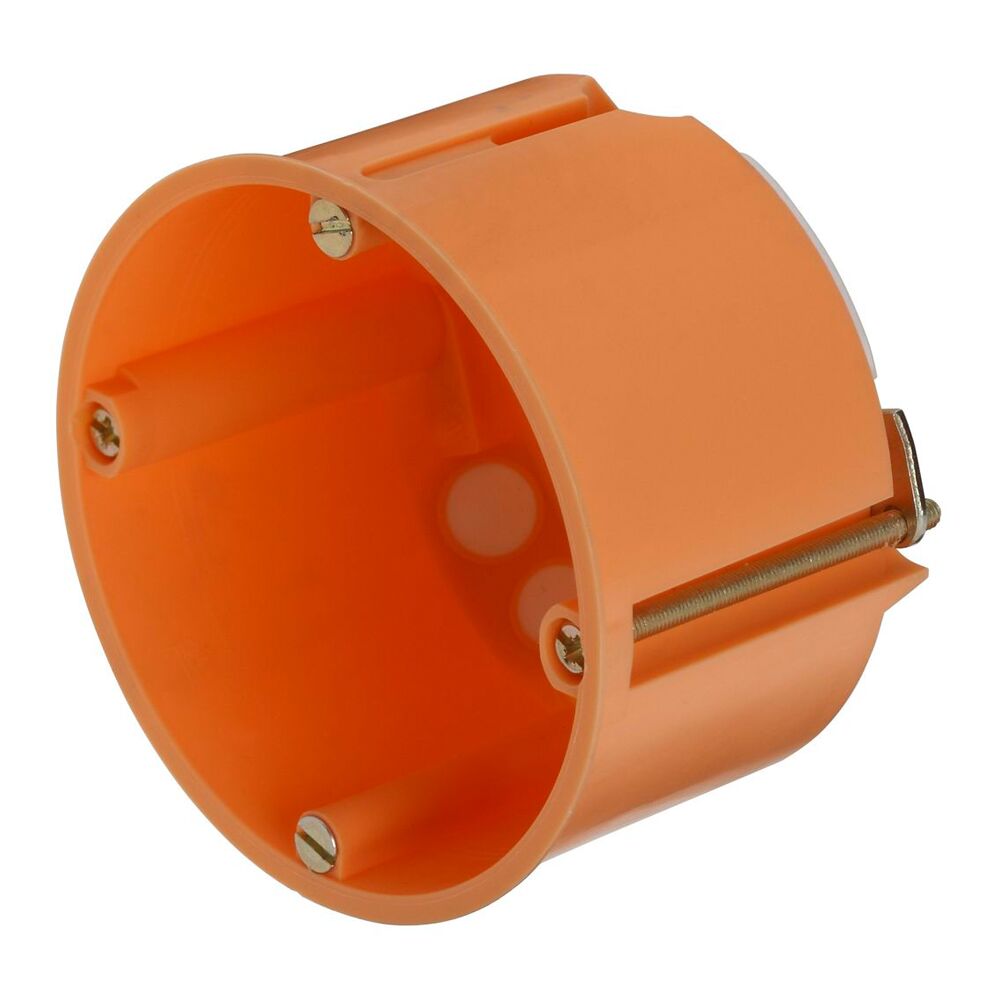 Orange Hohlwanddose
