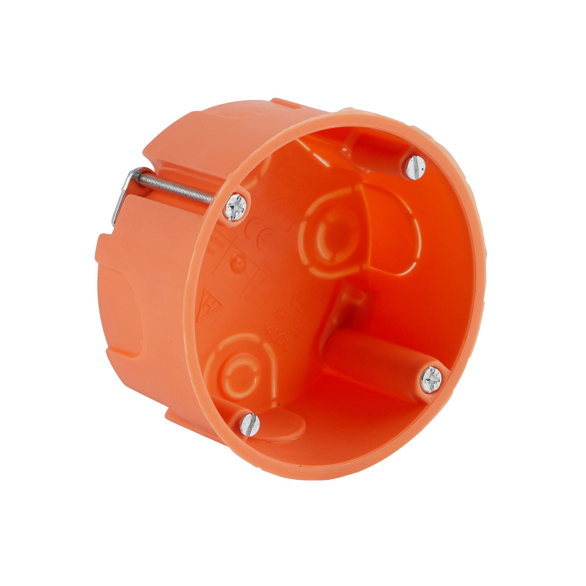 Orange Hohlwanddose