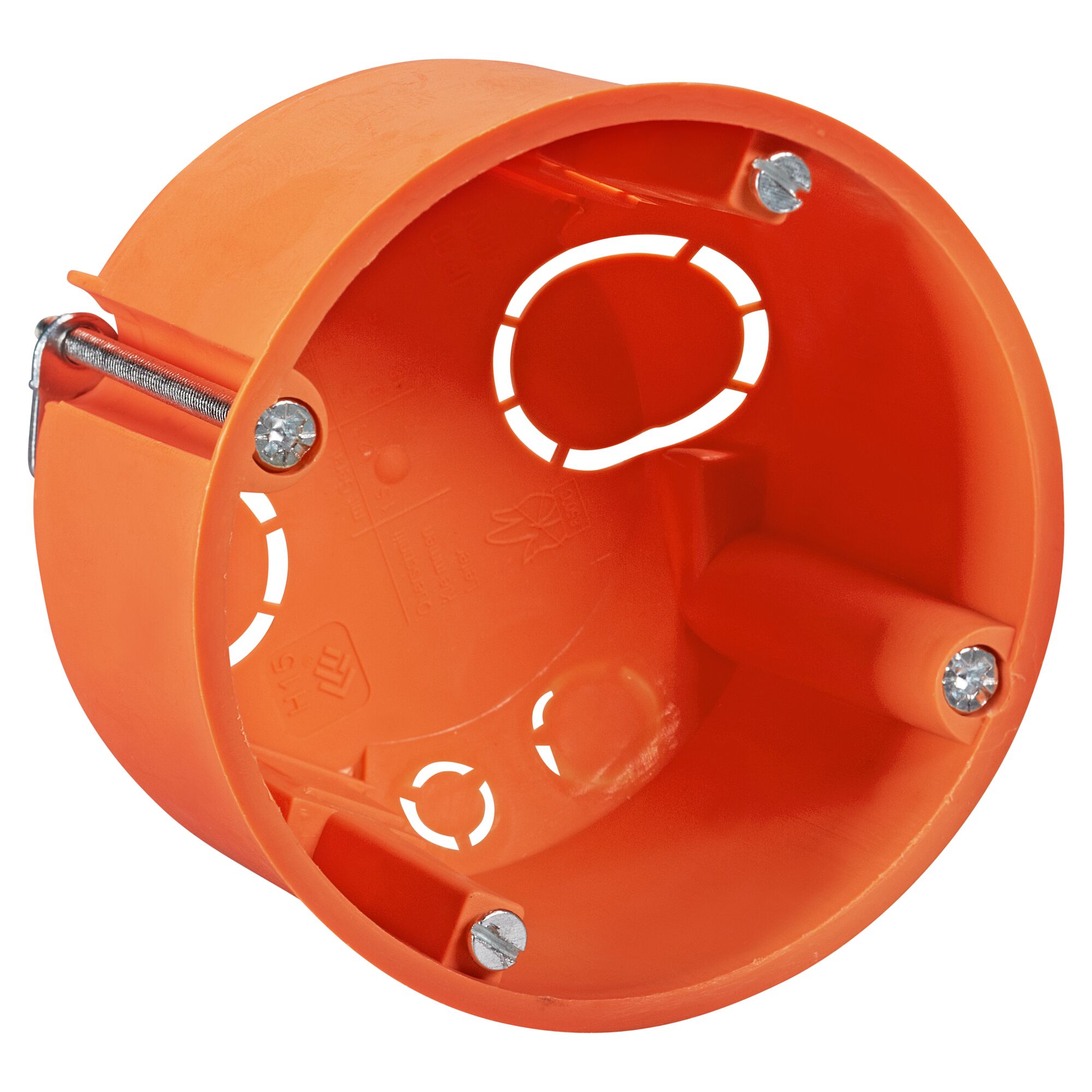 Orange Hohlwanddose