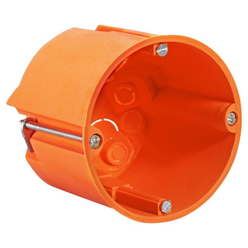 Orange Hohlwanddose