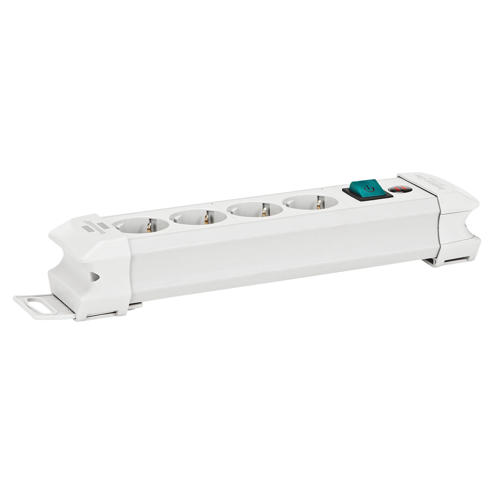 Brennenstuhl Premium-Line Steckerleiste 4-fach, grau