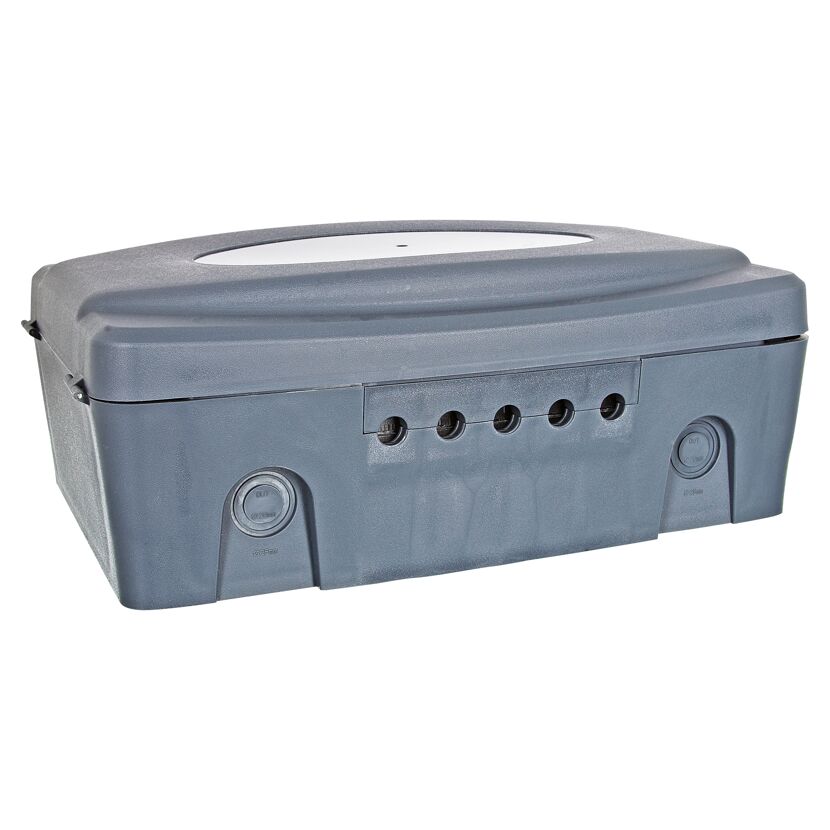 Graue Kabelbox IP54
