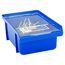 250 Hakennägel in blauer Sortierbox