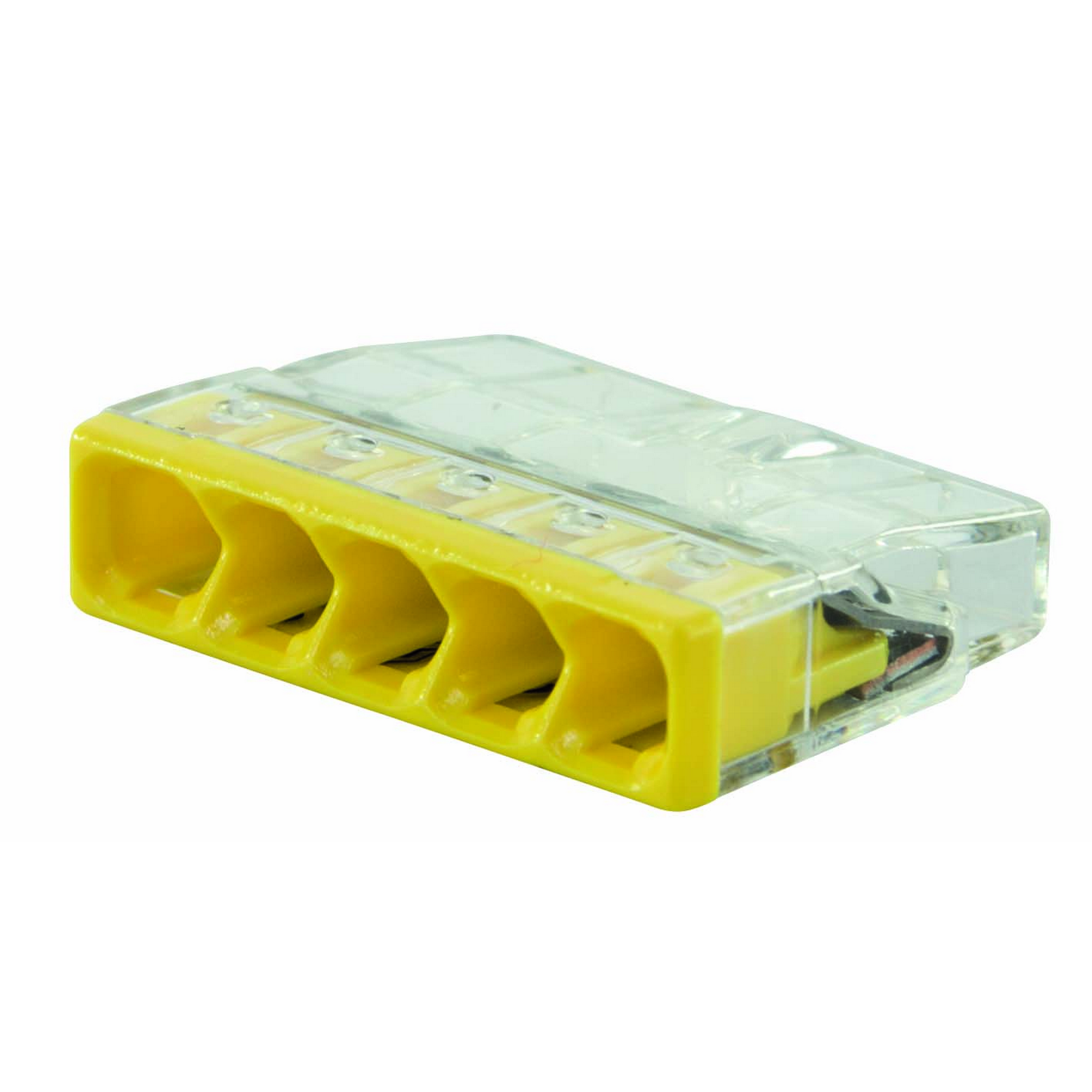 WAGO-Klemme kompakt 5-polig gelb 25 Stück + product picture