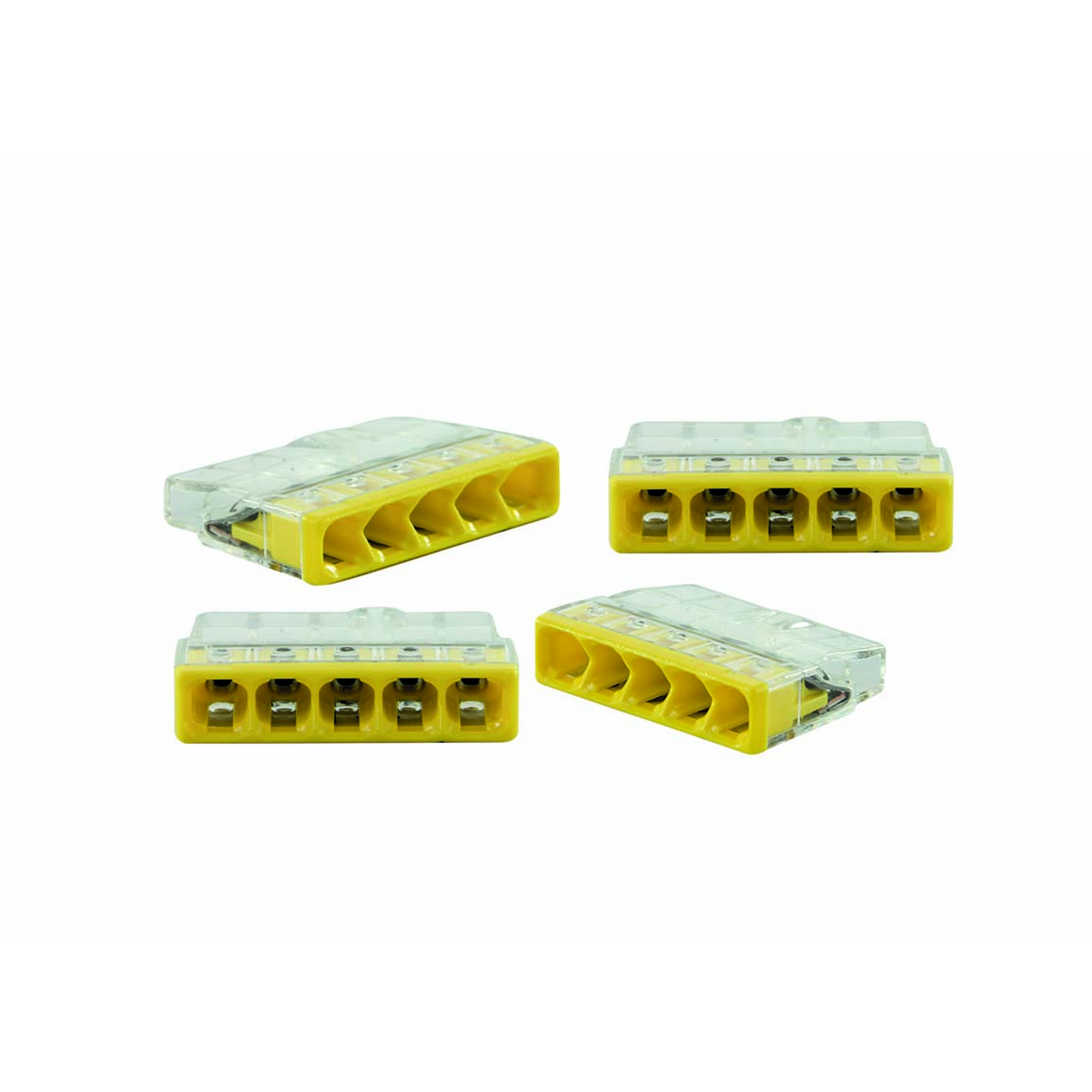 WAGO-Klemme kompakt 5-polig gelb 100 Stück + product picture