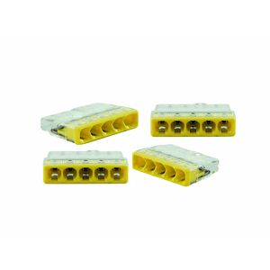 WAGO-Klemme kompakt 5-polig gelb 100 Stück