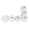 Steckdosenleiste 'Supraflex' 4-fach mit Schalter und USB 1,4 m