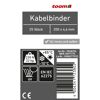 toom Kabelbinder 25 Stück 200 x 4,6 mm