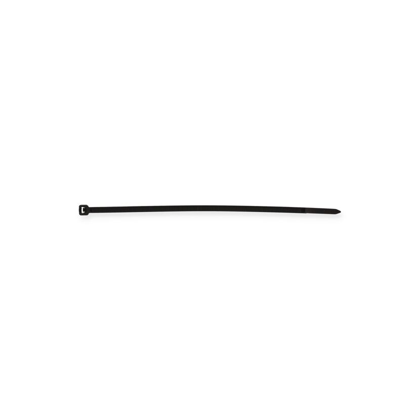 Schwarzer Kabelbinder