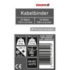 toom Kabelbinder 120 x 2,5 mm und 200 x 4,6 mm