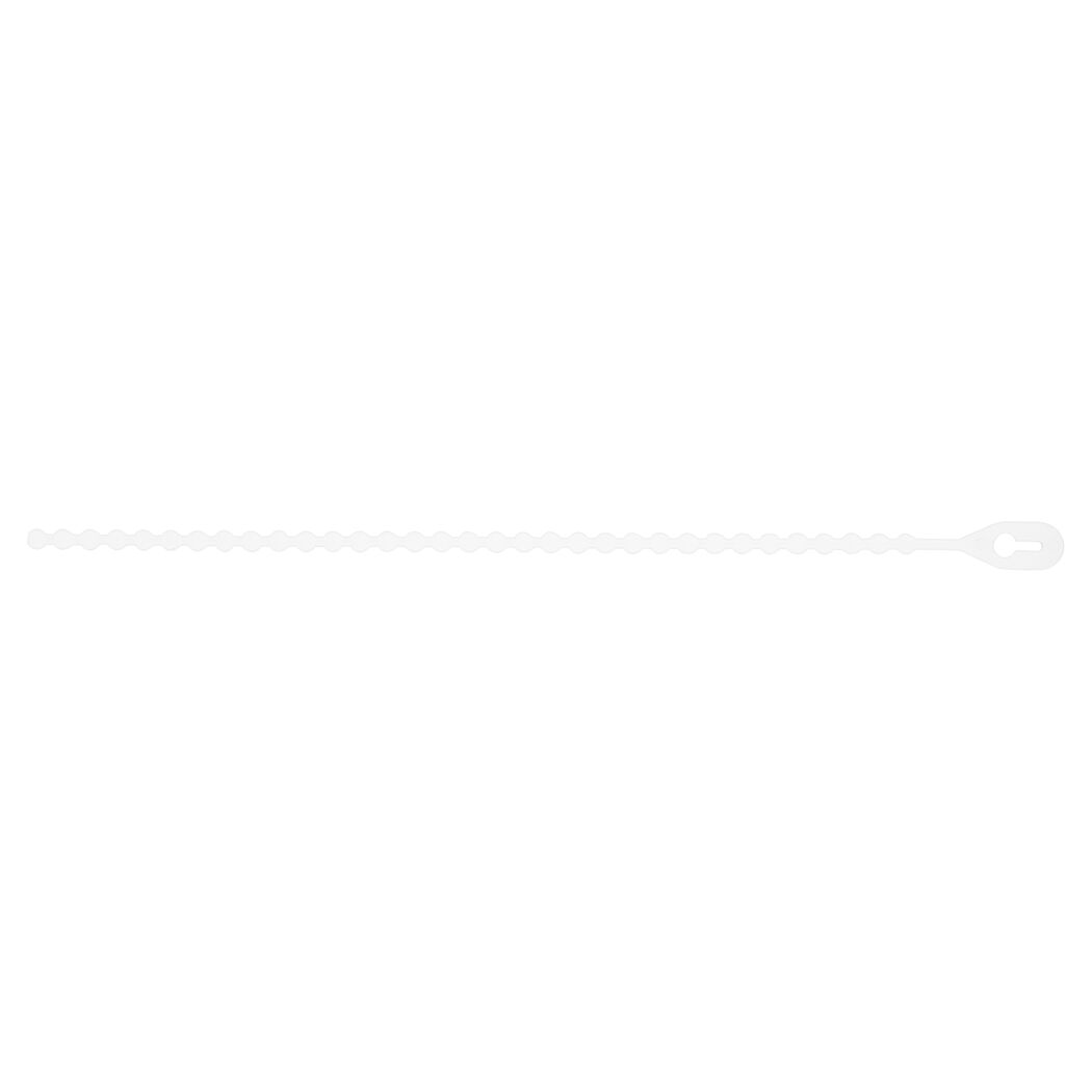 Weißes Knotenband
