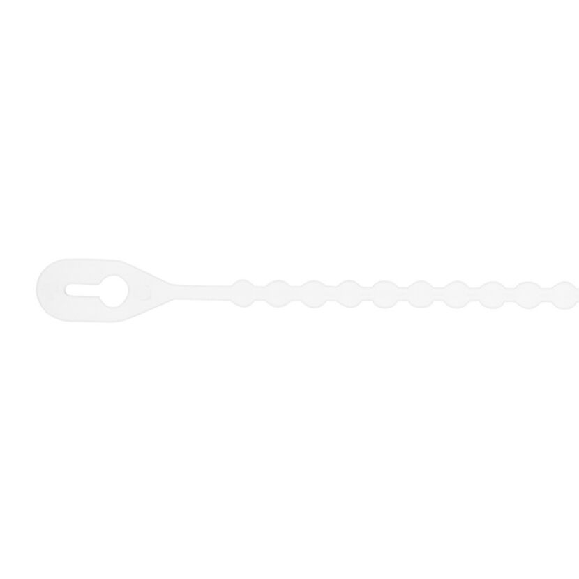 Weißes Knotenband