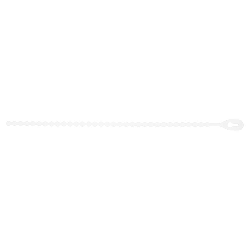 Weißes Knotenband