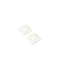 Befestigungssockel weiß 20 x 20 mm 50 Stück