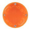 Orange Hohlwanddose von Kaiser