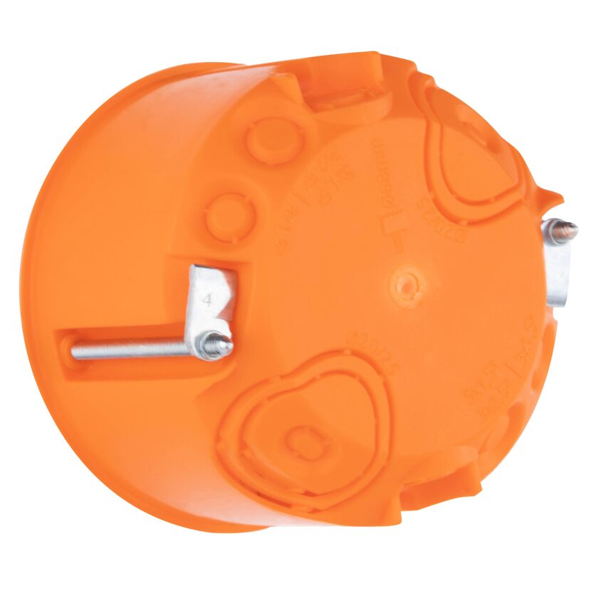 Orange Hohlwanddose von Kaiser