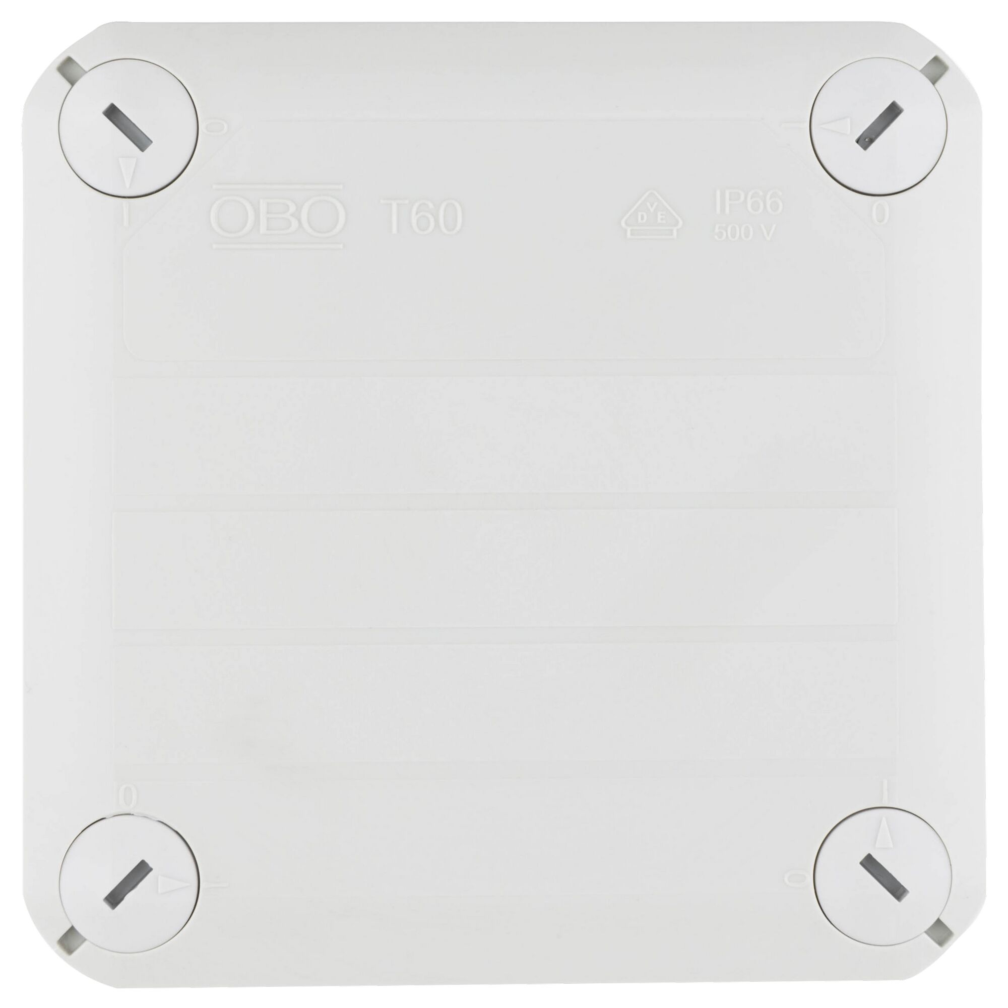 OBO T60 Kabelabzweigkasten 114 x 114 x 57 mm