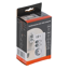 Steckdosenadapter weiß mit 3 USB-Ports 3-fach