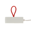 Verlängerungskabel weiß mit 2 USB-Ports 1-fach