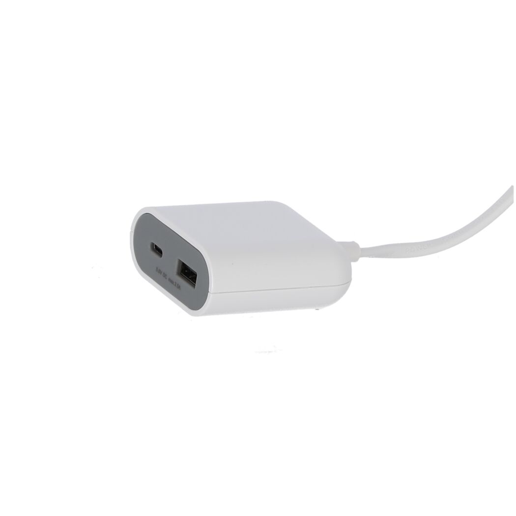 USB-Ladegerät weiß mit 2 USB-Ports