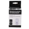 Steckdosenadapter mit Zeitschaltuhr, weiß