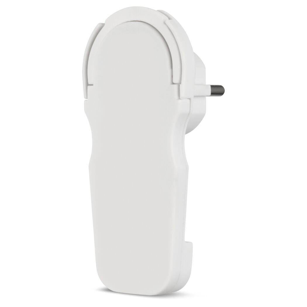 Weißer Winkelstecker