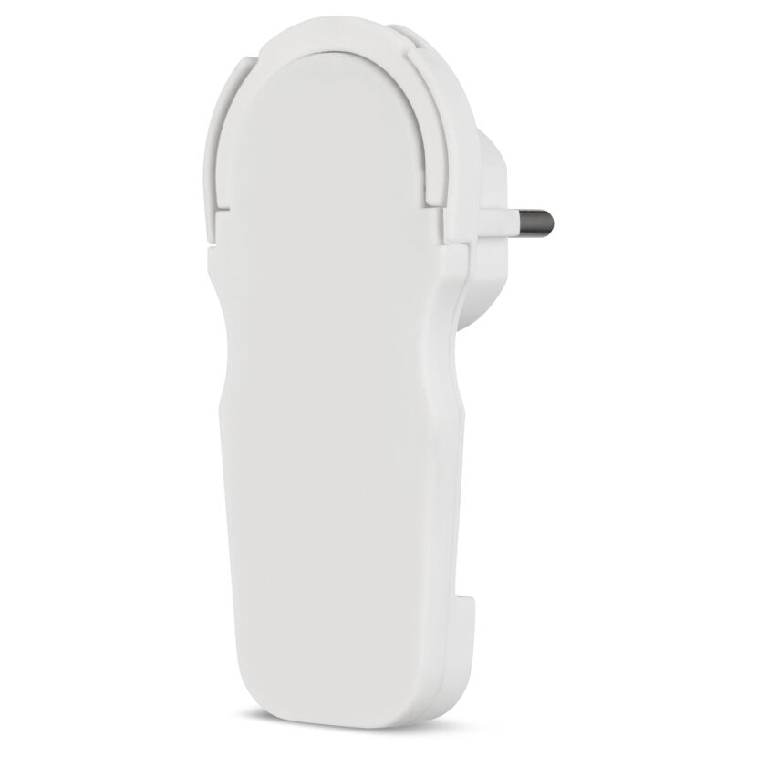 Weißer Winkelstecker
