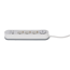 Steckdosenleiste mit Schalter 3-fach weiß/grau USB-A+C