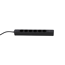 Steckdosenleiste mit Schalter 6-fach schwarz USB-A+C 1,4 m